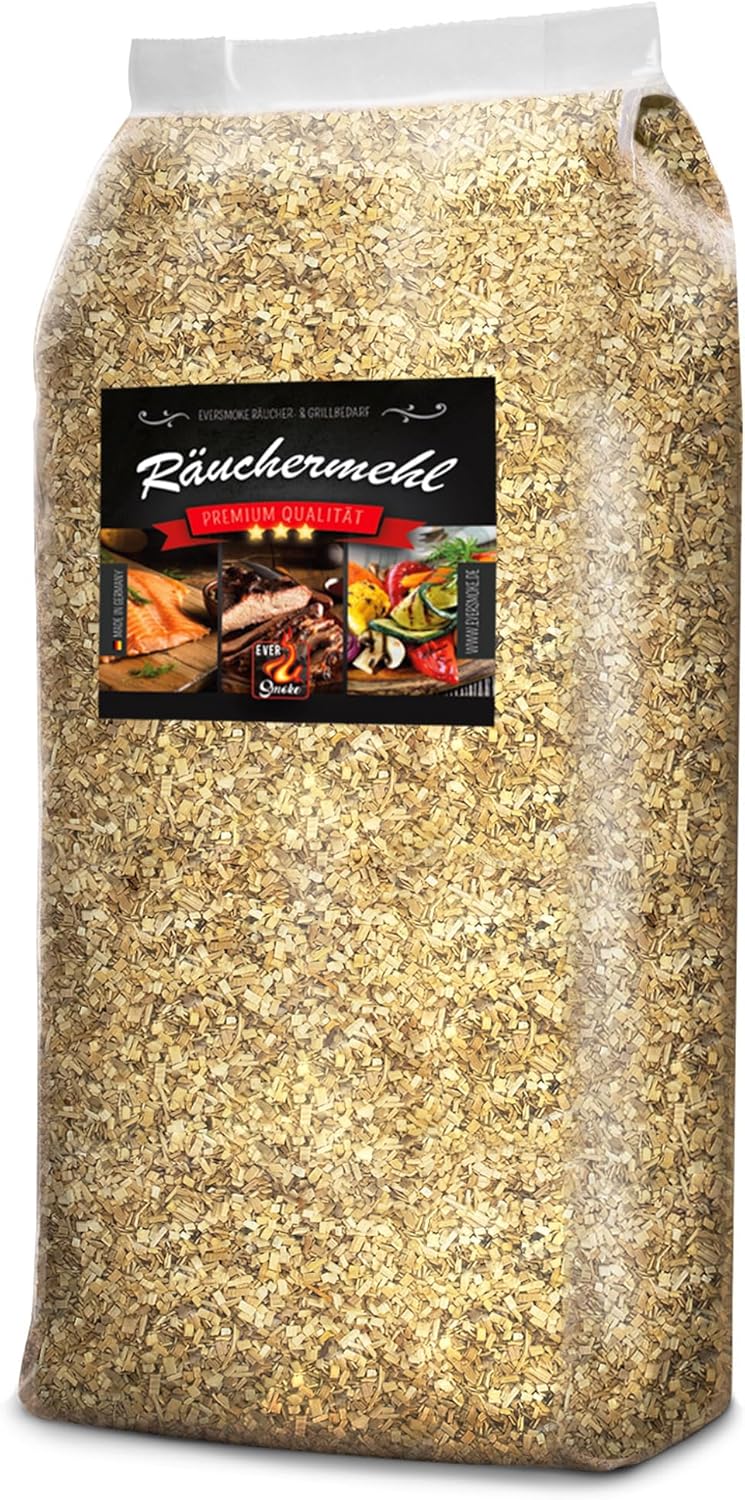 Räuchermehl & Räucherchips 15kg, De Luxe 2,5-3,5mm