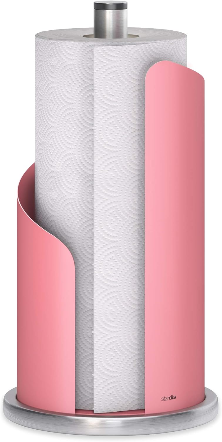 Halter für Küchenrolle, Pink