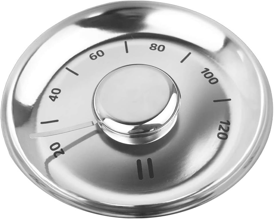 Sauna Thermometer, rostfreiem Edelstahl 15,2×15,2×1,8cm