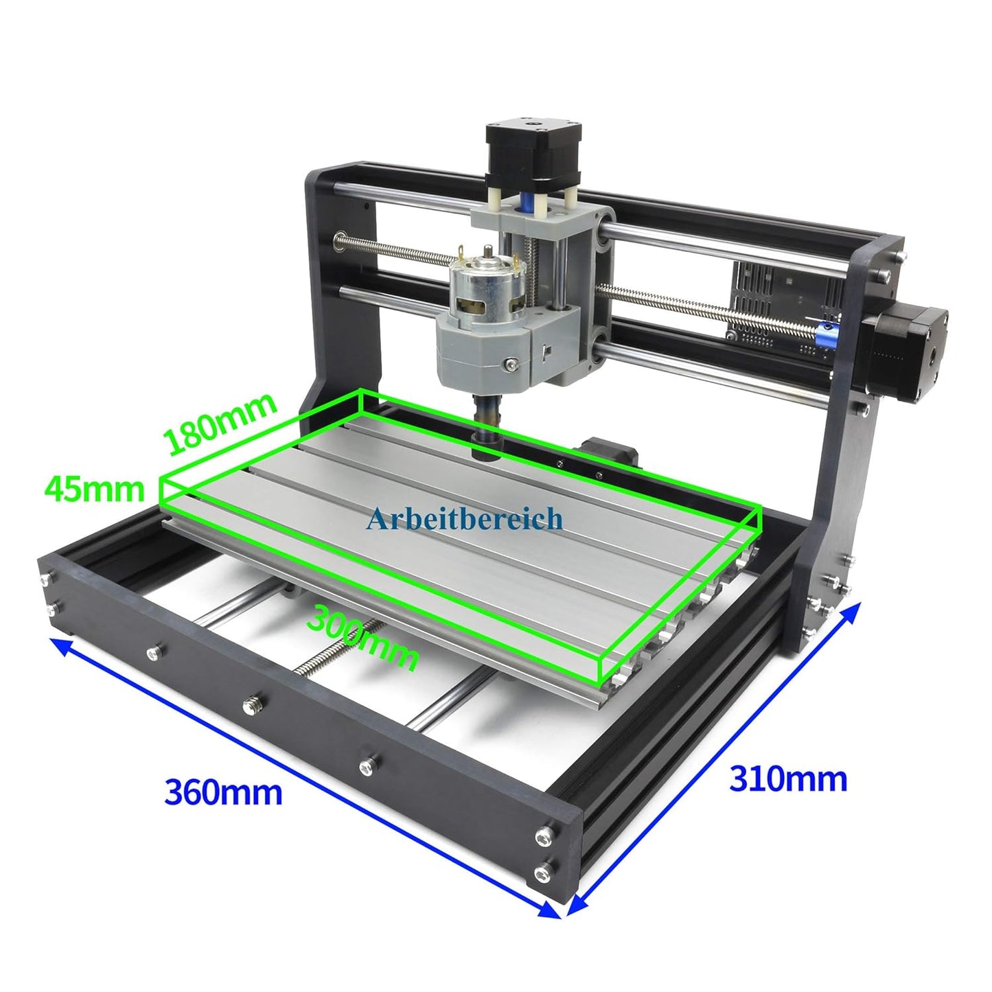 CNC Fräs- und Graviermaschine 3018-Pro, 3 Achsen, 3018PRO