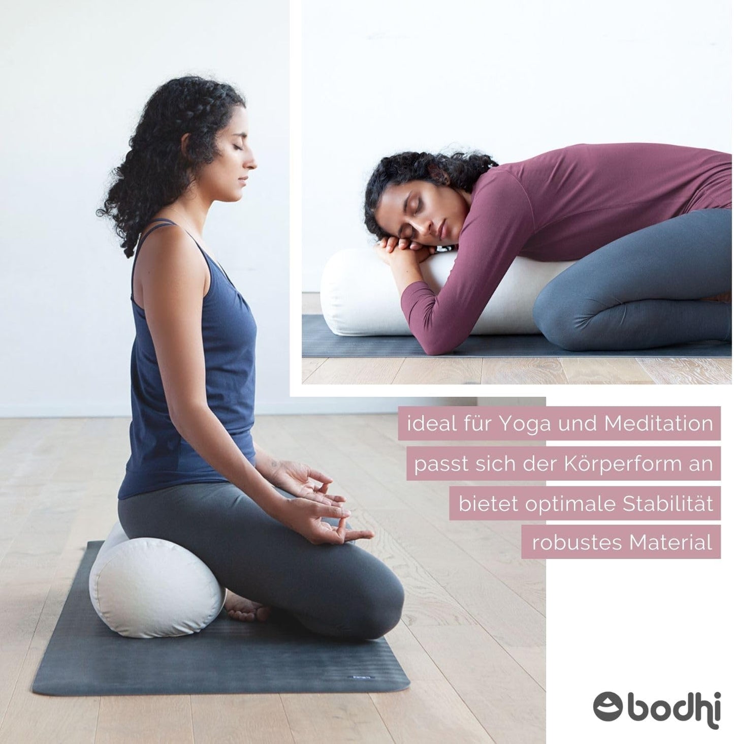Yoga Bolster ECO, rosé