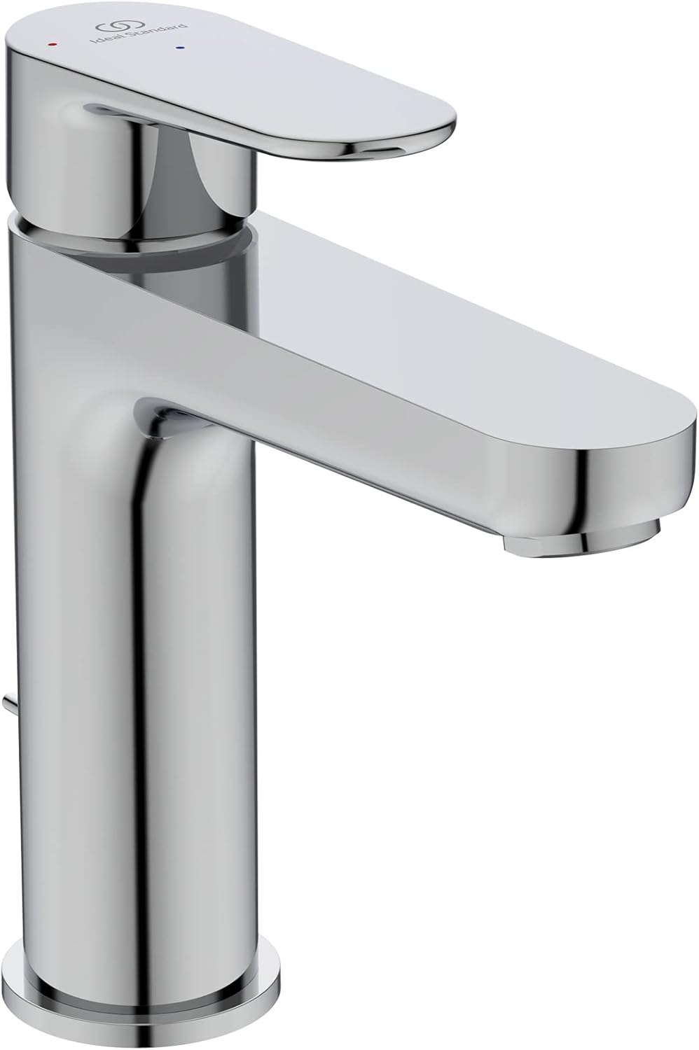 Cerafine O Waschtischarmatur mit Ablaufgarnitur, BlueStart BlueStart Chrom