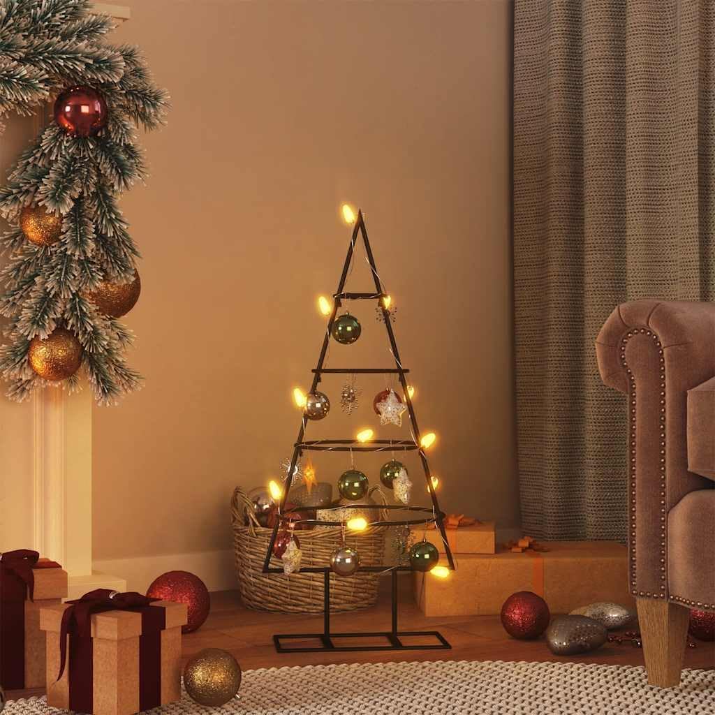 Metall-Weihnachtsbaum mit Ständer, 60 cm
