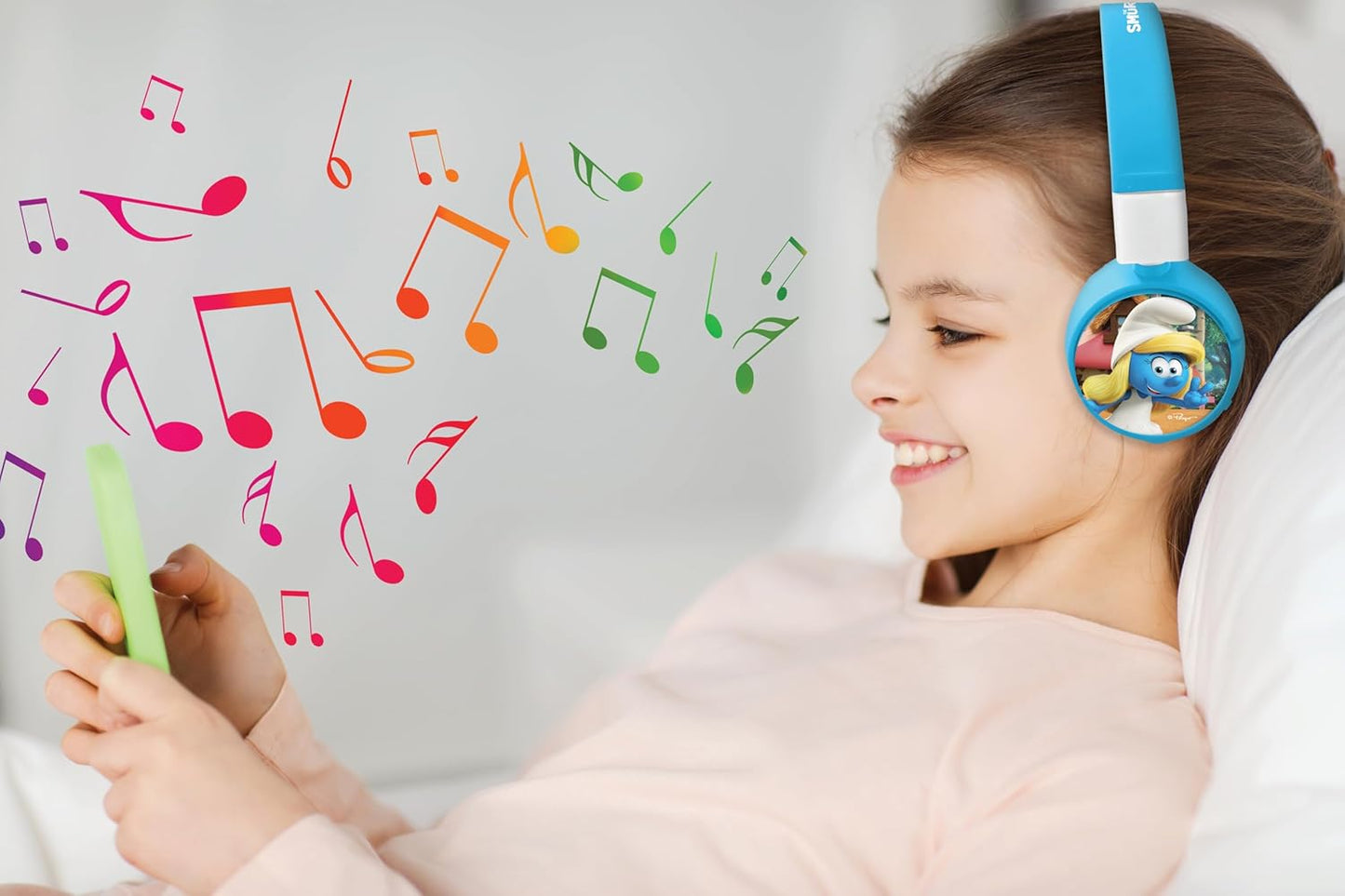 2-in-1 Bluetooth-Kopfhörer Die Schlümpfe, Die Schlümpfe