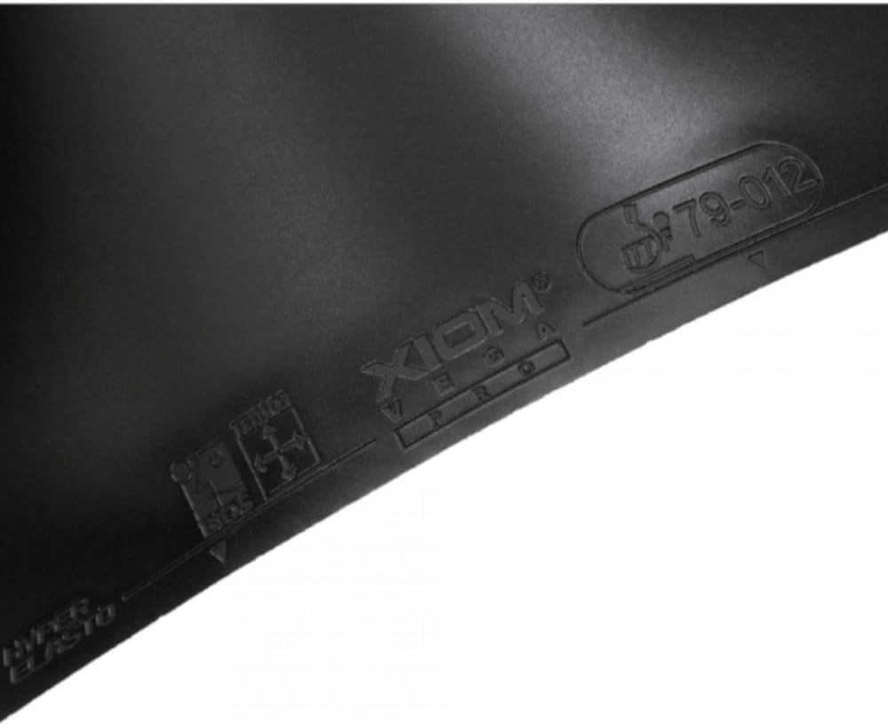 Tischtennisbelag Vega Pro, 2 mm, 2,0 mm, schwarz 2,0 mm, schwarz