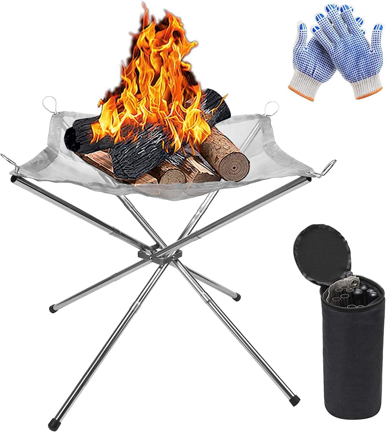Faltbare Feuerstelle