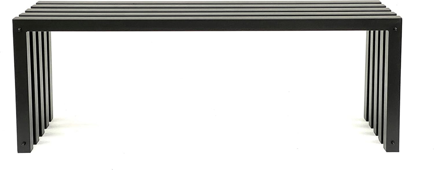 Gartenbank Lamellenbank, Breite 117 cm