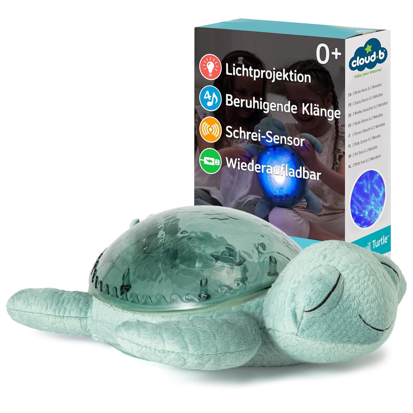 Tranquil Turtle, Eco Tranquil Turtle - Grün (Wiederaufladbar)