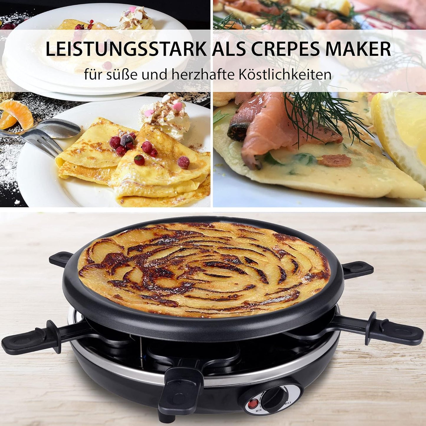4 in 1 Raclette