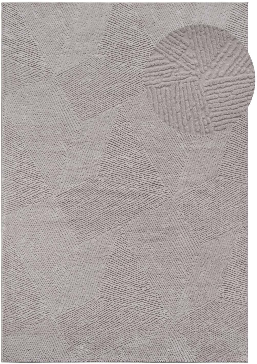 Waschbarer Badvorleger, 80x150 cm, Grau Fresco 80 x 150 cm (Rechteckig)