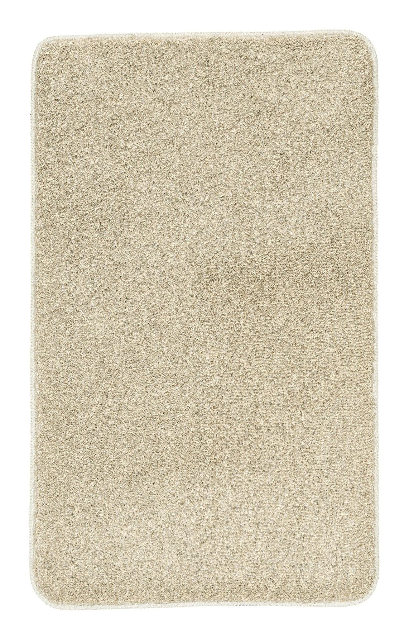 Badteppich Relax, Sandbeige 70 x 120 cm (Rechteckig)