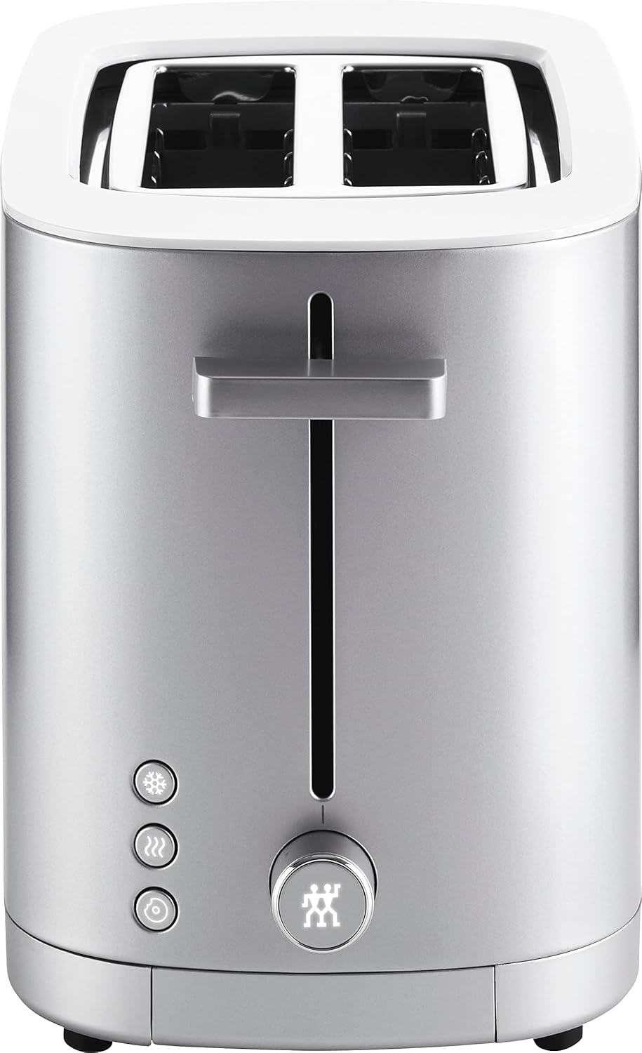 Enfinigy Toaster 2-Scheiben mit Automatikprogrammen, Silber ; ohne Aufsatz
