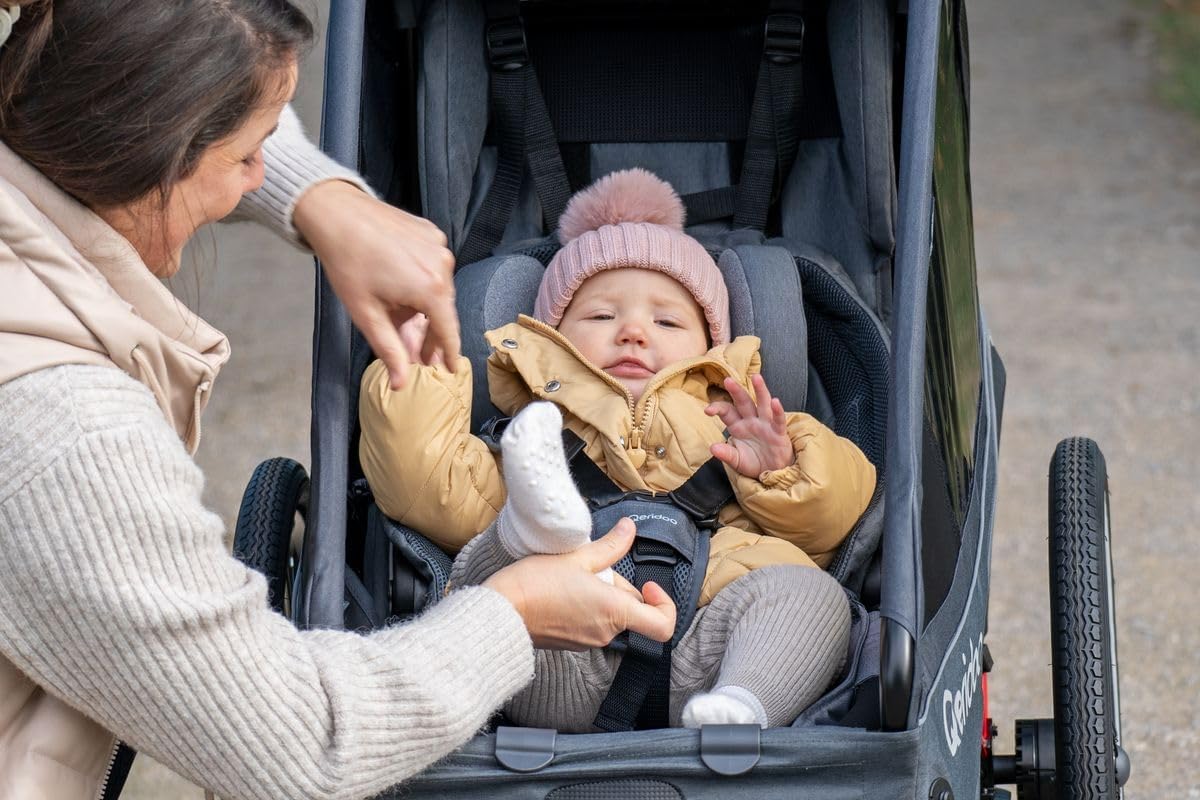 Ergonomische Baby-Hängematte für Fahrradanhänger