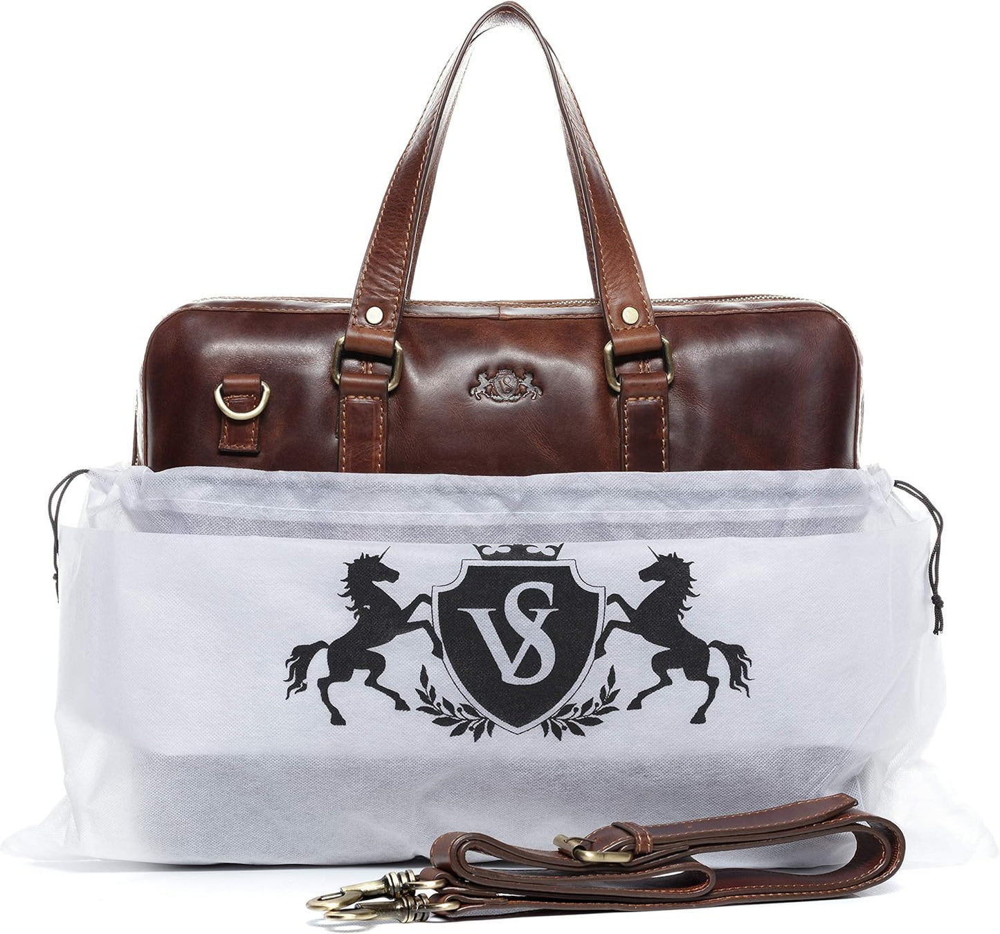 Laptoptasche, Braun-cognac