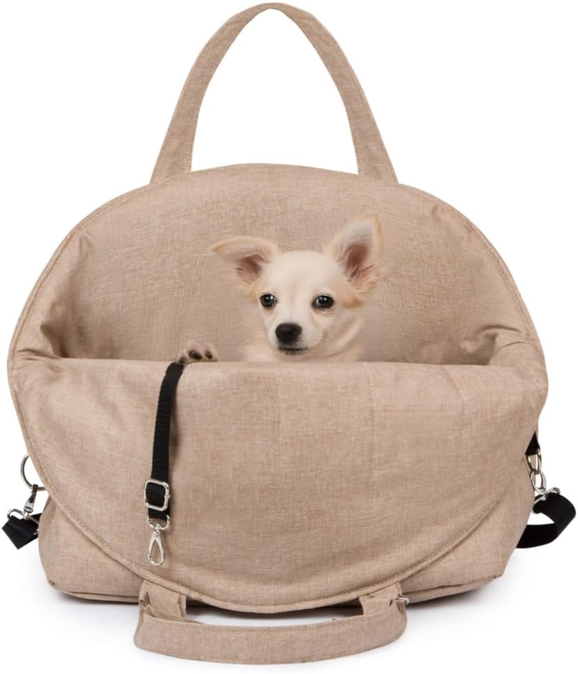 Hundetasche, Beige