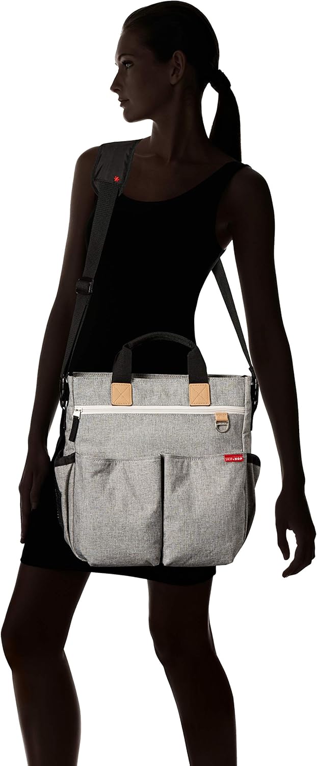 Duo Signature Wickeltasche, Grau