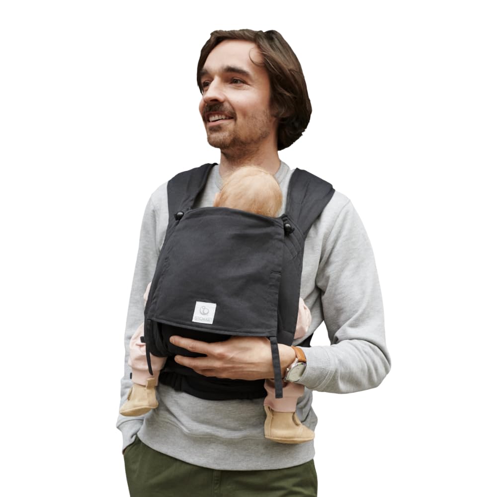 Babytrage Flex - Full Buckle Tragesystem ab 4 kg, Black