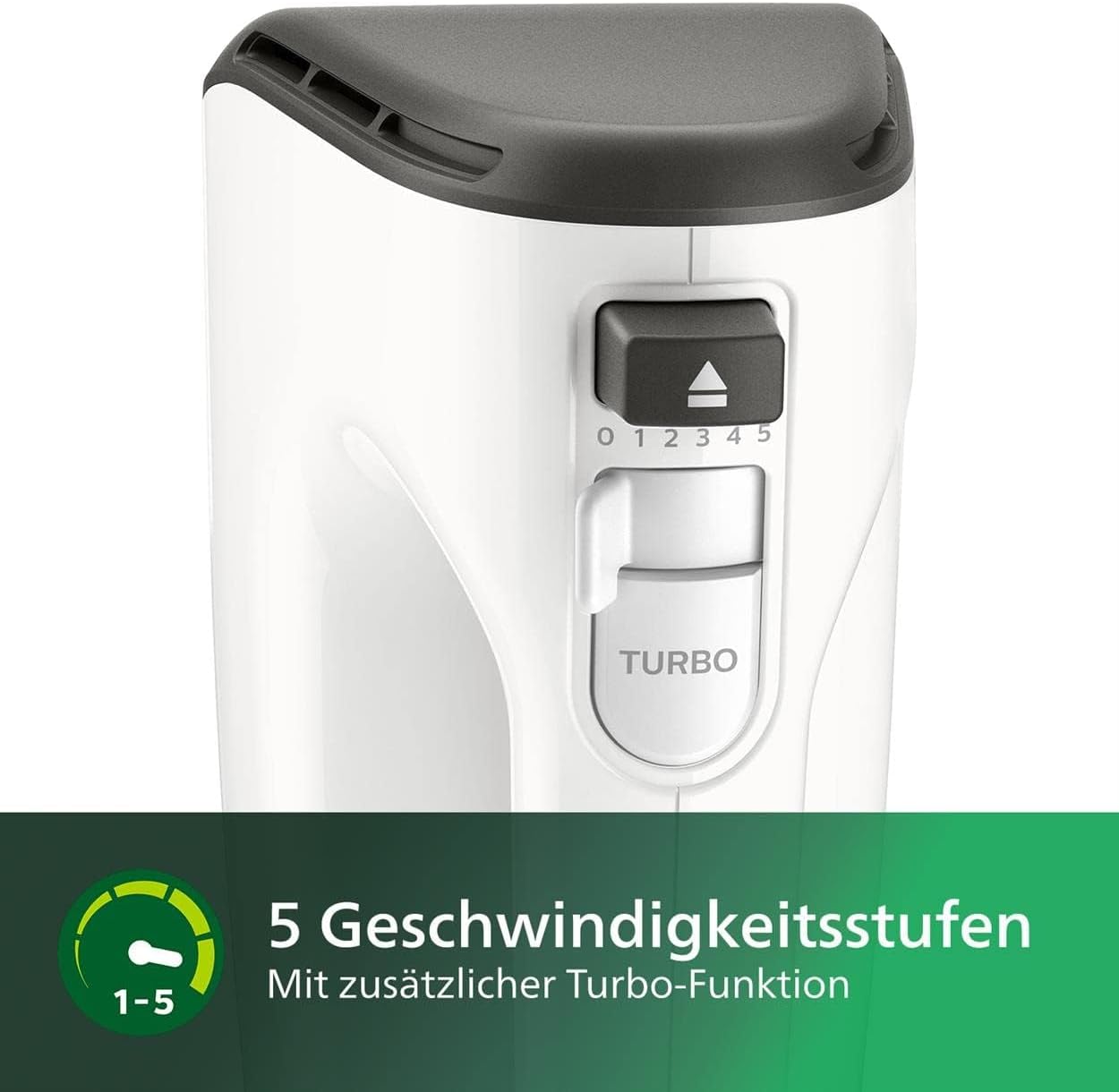 Handmixer HR3741/00 mit Turbo-Funktion