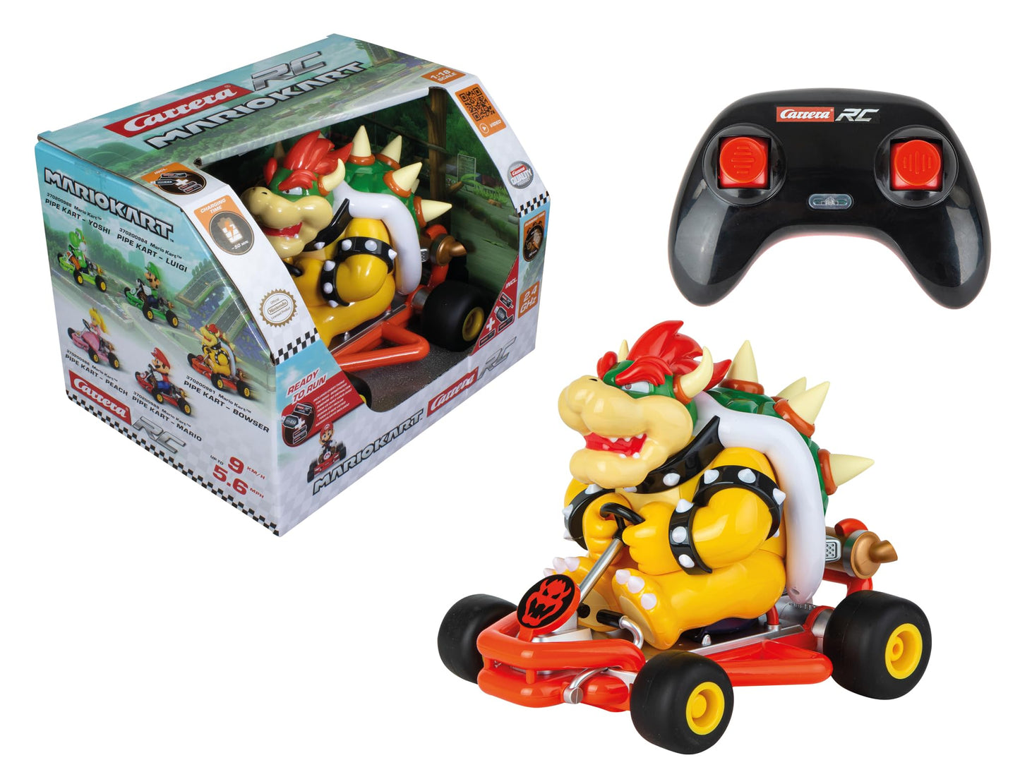Mario Kart Pipe Kart Bowser