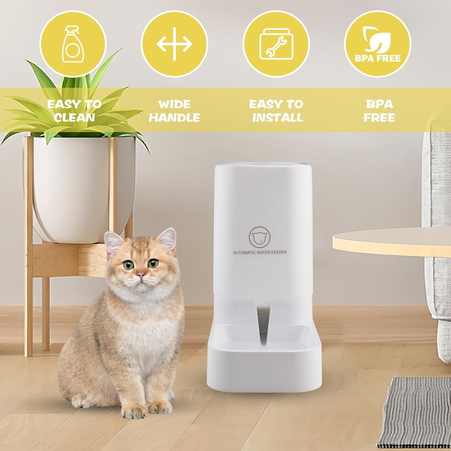 Futter- und Wasserspender Set