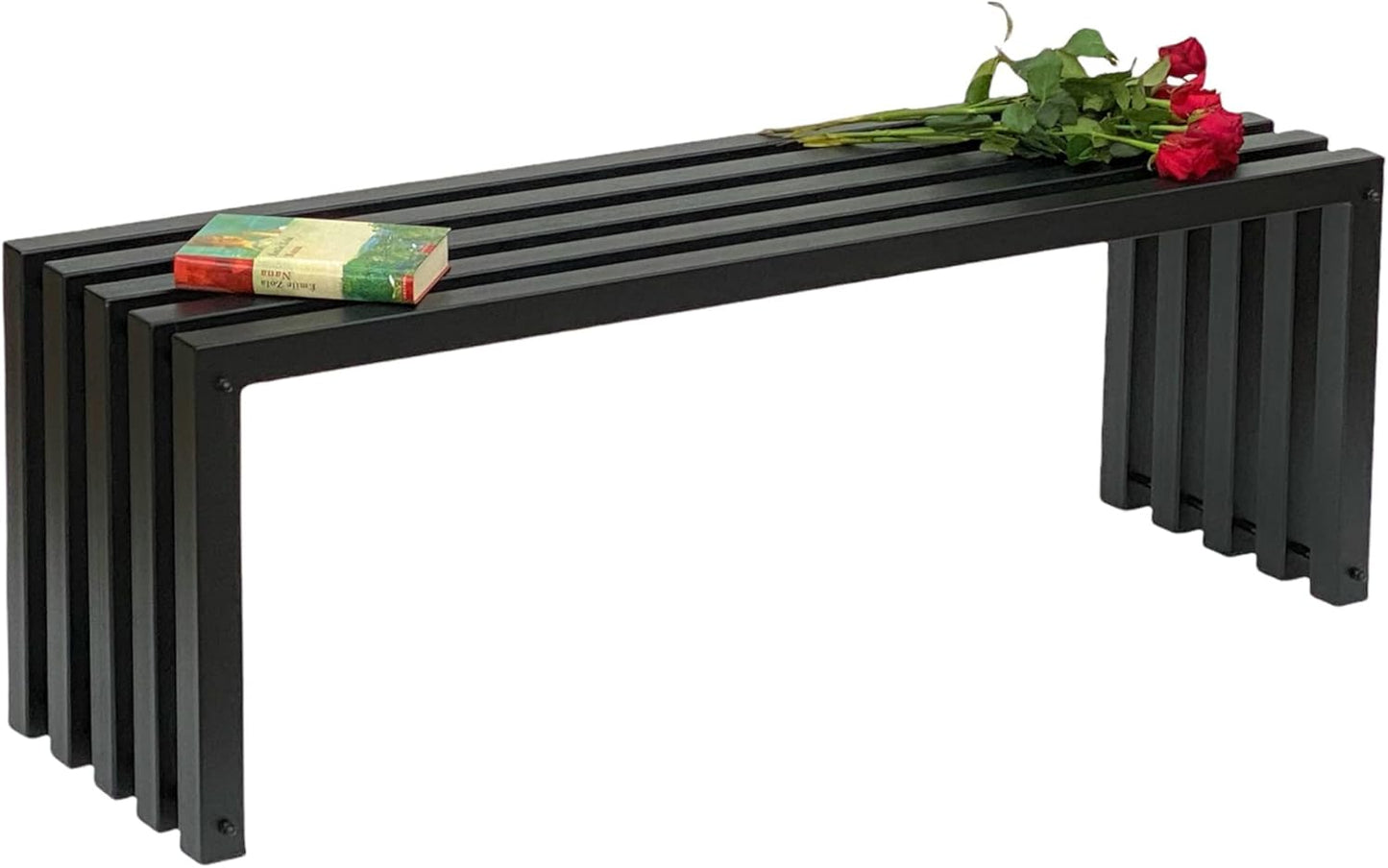 Gartenbank Lamellenbank, Breite 117 cm