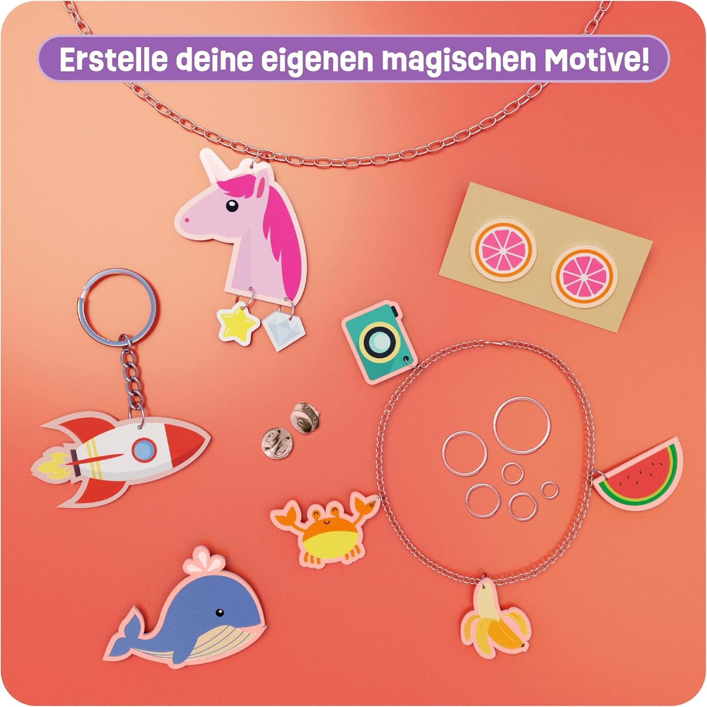 Schrumpffolien-Set zum Basteln, 40 Stück (1er Pack)