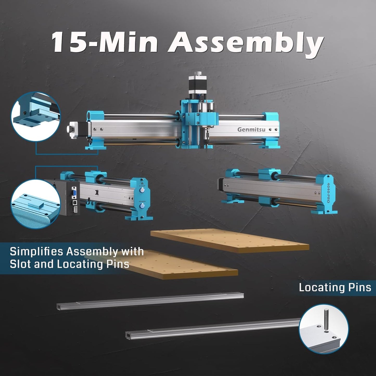 CNC-Fräsmaschine 4040-Pro