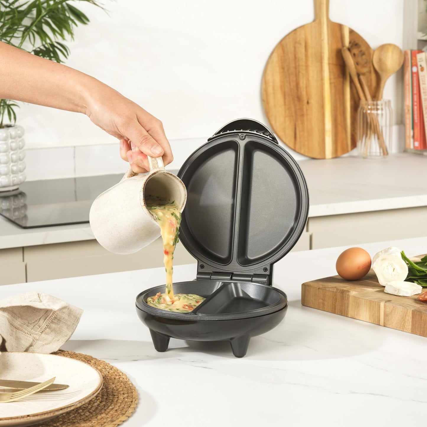 Dual-Omelettmaker, EU Stecker