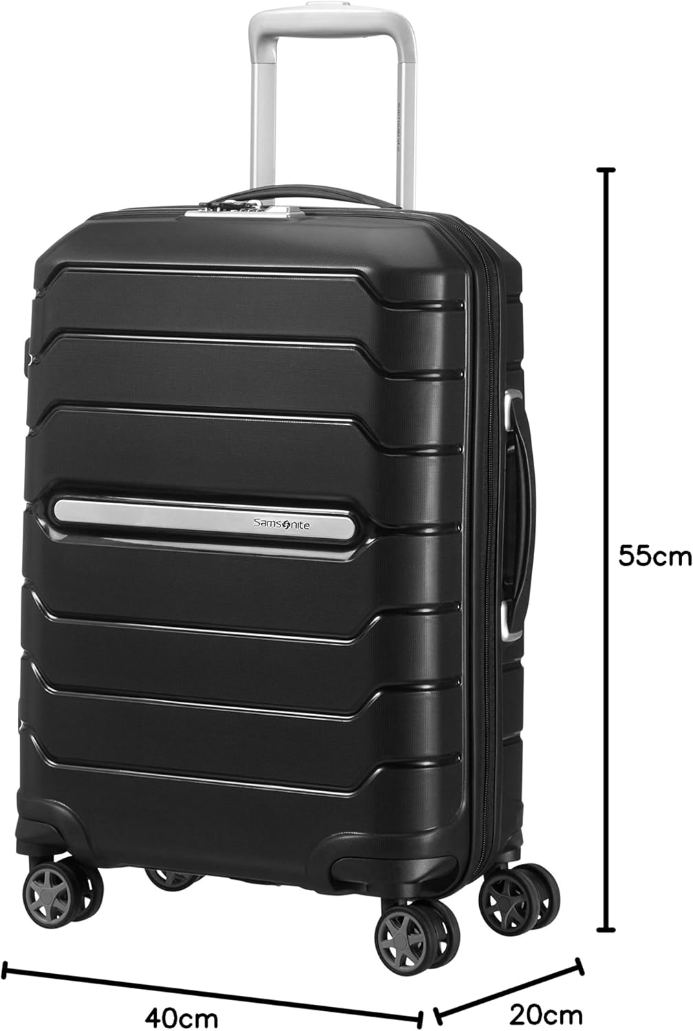 Flux, Schwarz / Flux / Spinner S (55 cm - 44 L)