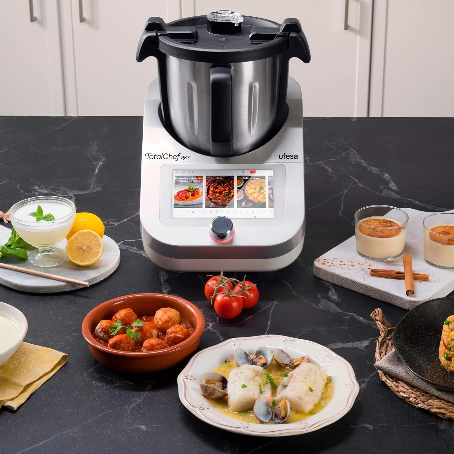 TotalChef RK7 Multifunktions-Küchenmaschine mit WLAN, RK7