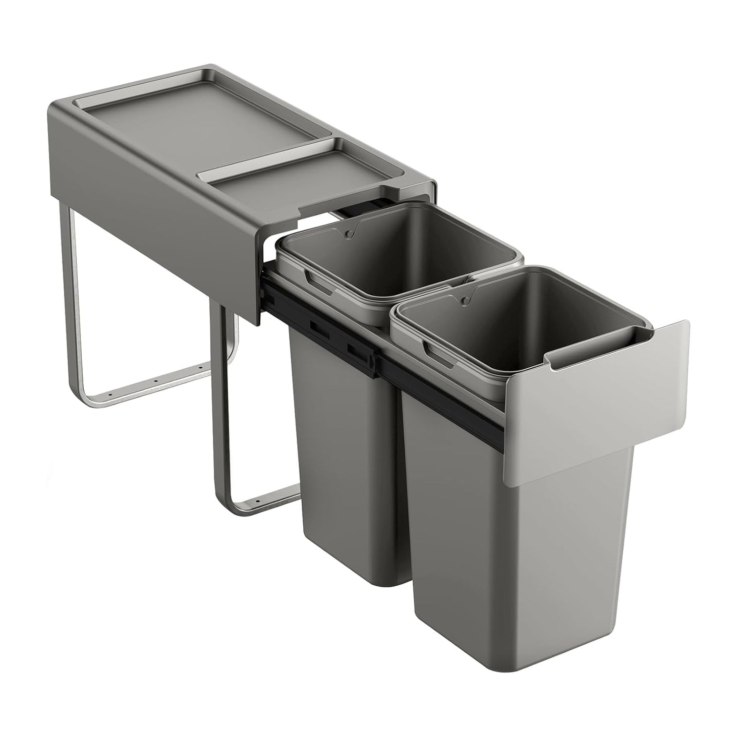 Einbaumülleimer 2-fach (28L), EM2x14