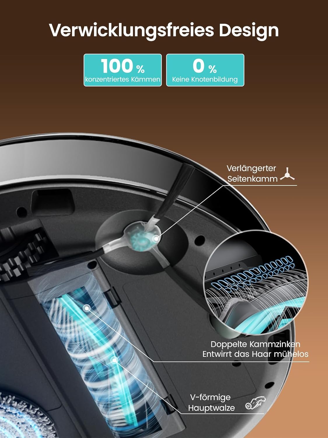 Saugroboter M3 Max mit Wischfunktion, M3 max
