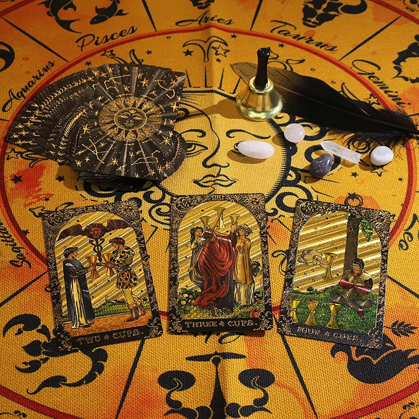 Tarotkarten-Set, Black Schwarz