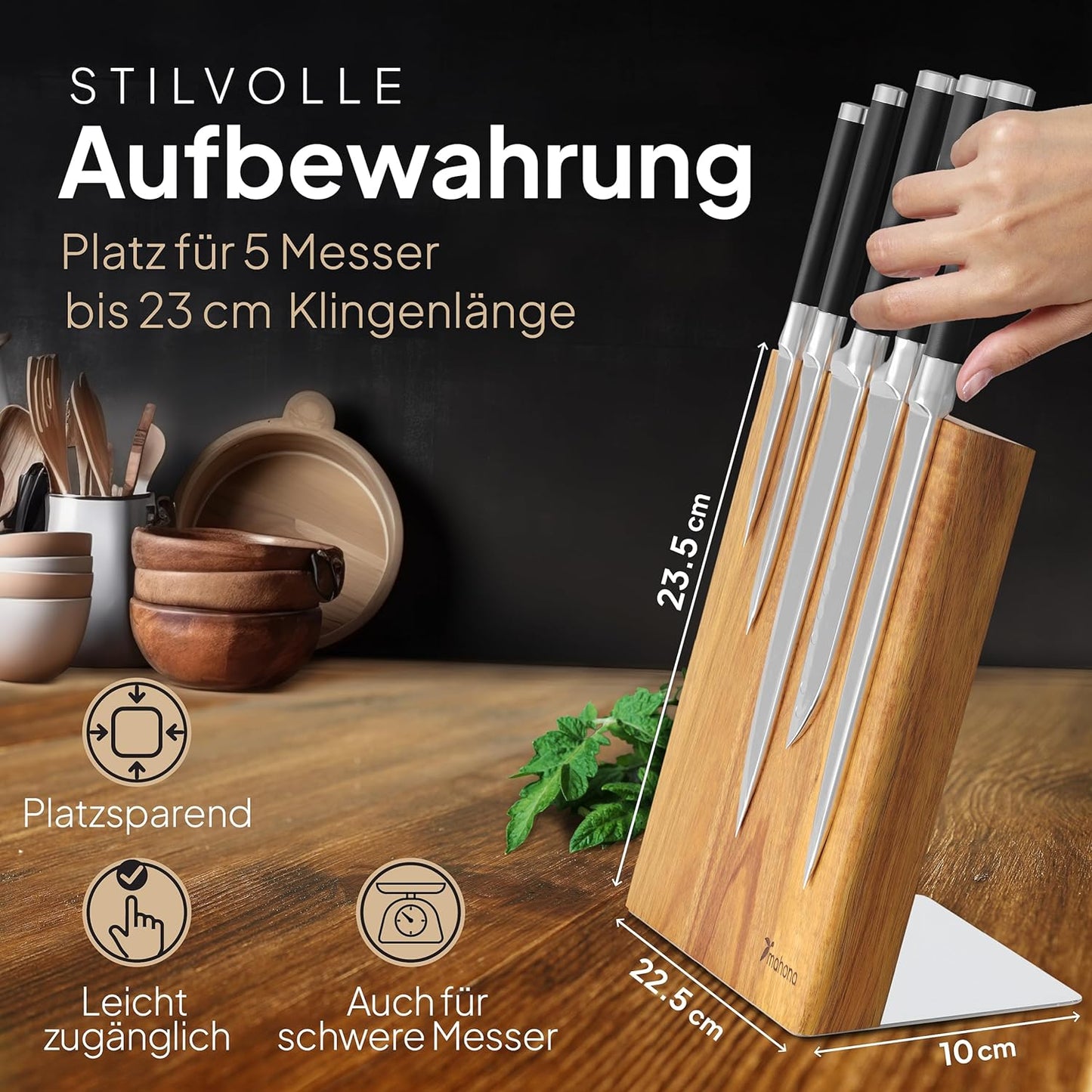 Messerhalter, 1-SEITIG MAGNETISCH
