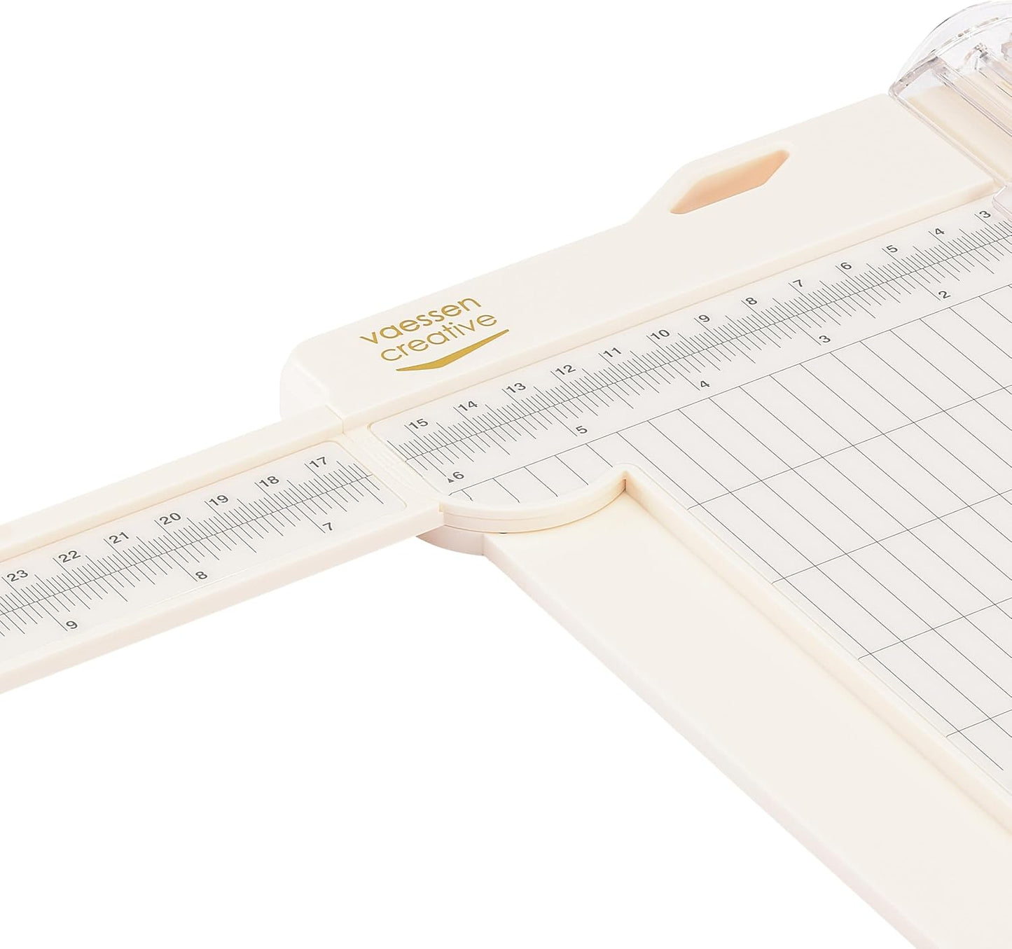 2-in-1 Papierschneider mit Falzbrett und Ersatzklingen
