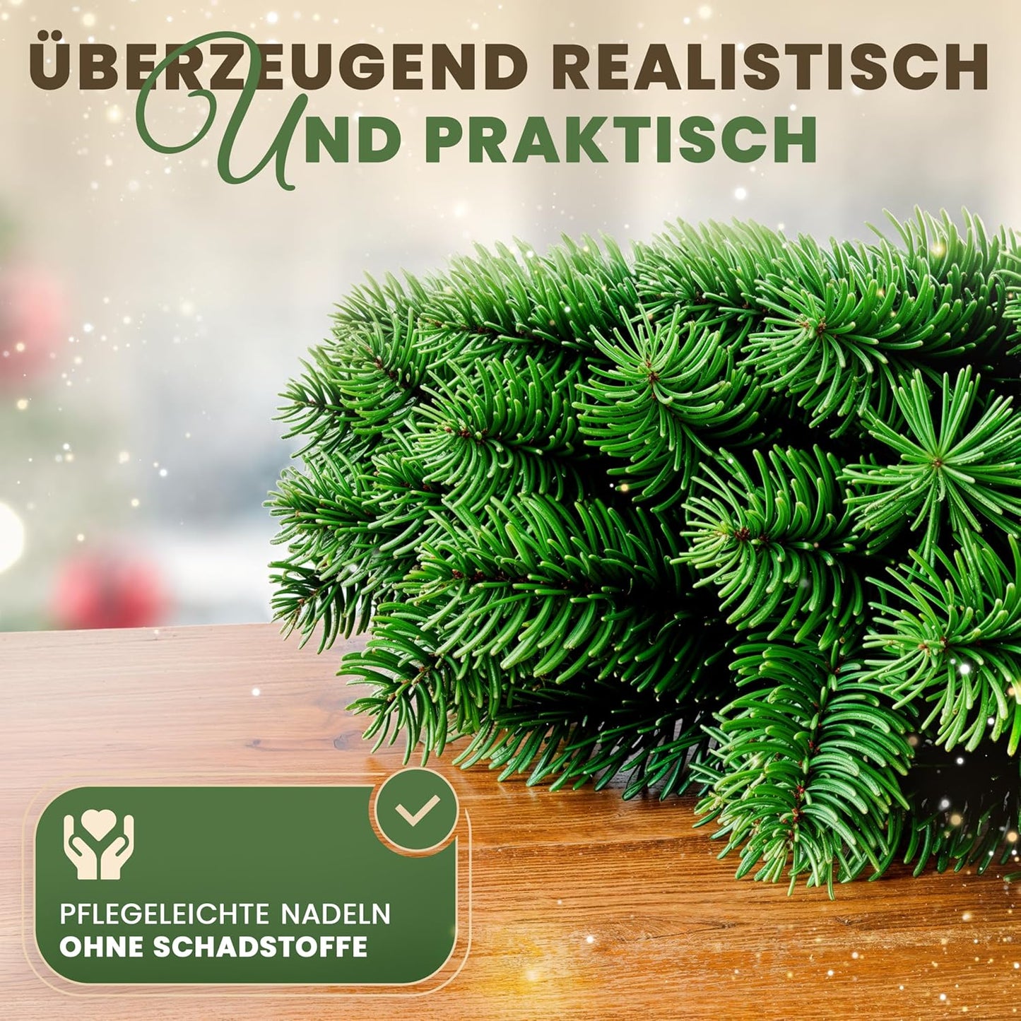 Künstlicher Adventskranz 60cm, ohne Beleuchtung 60 cm