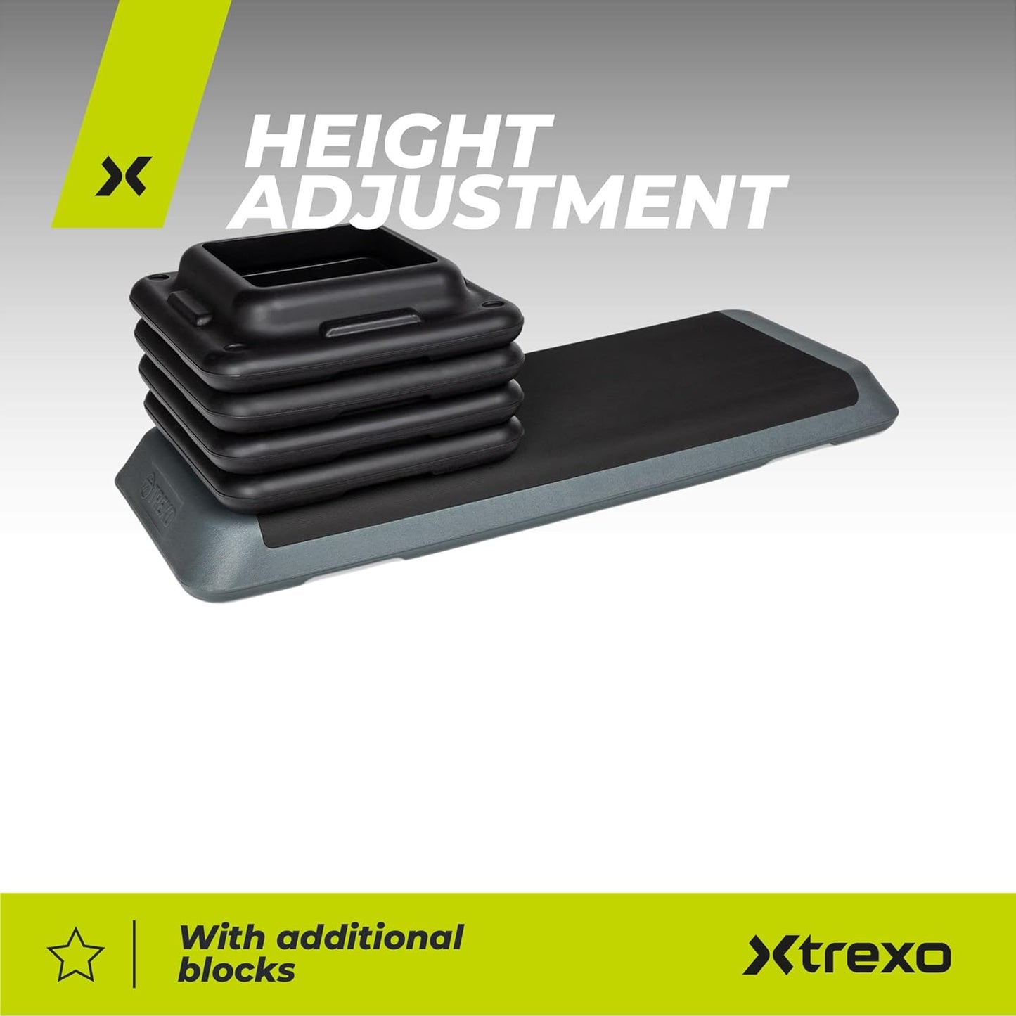 Aerobic Stepper, Grau