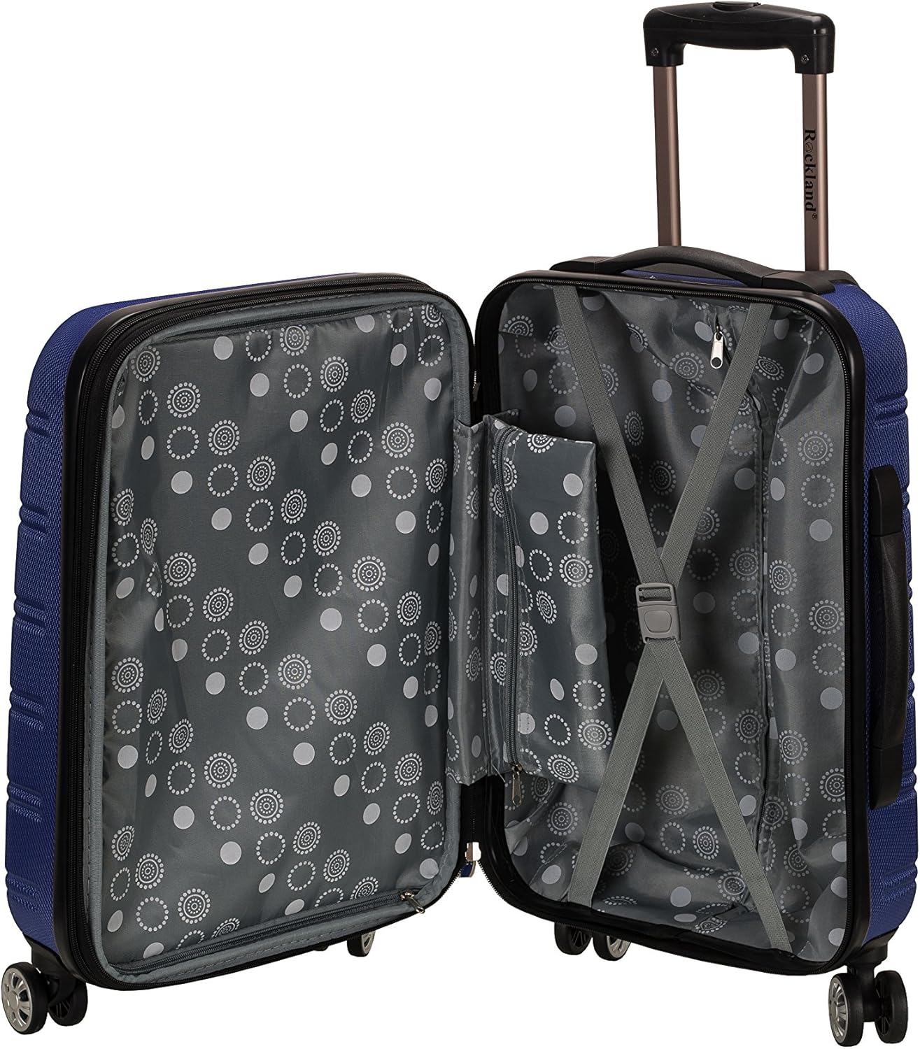3-teiliges Melbourne Hartschalen-Koffer-Set, 3-Piece Set (20/24/28) Blau