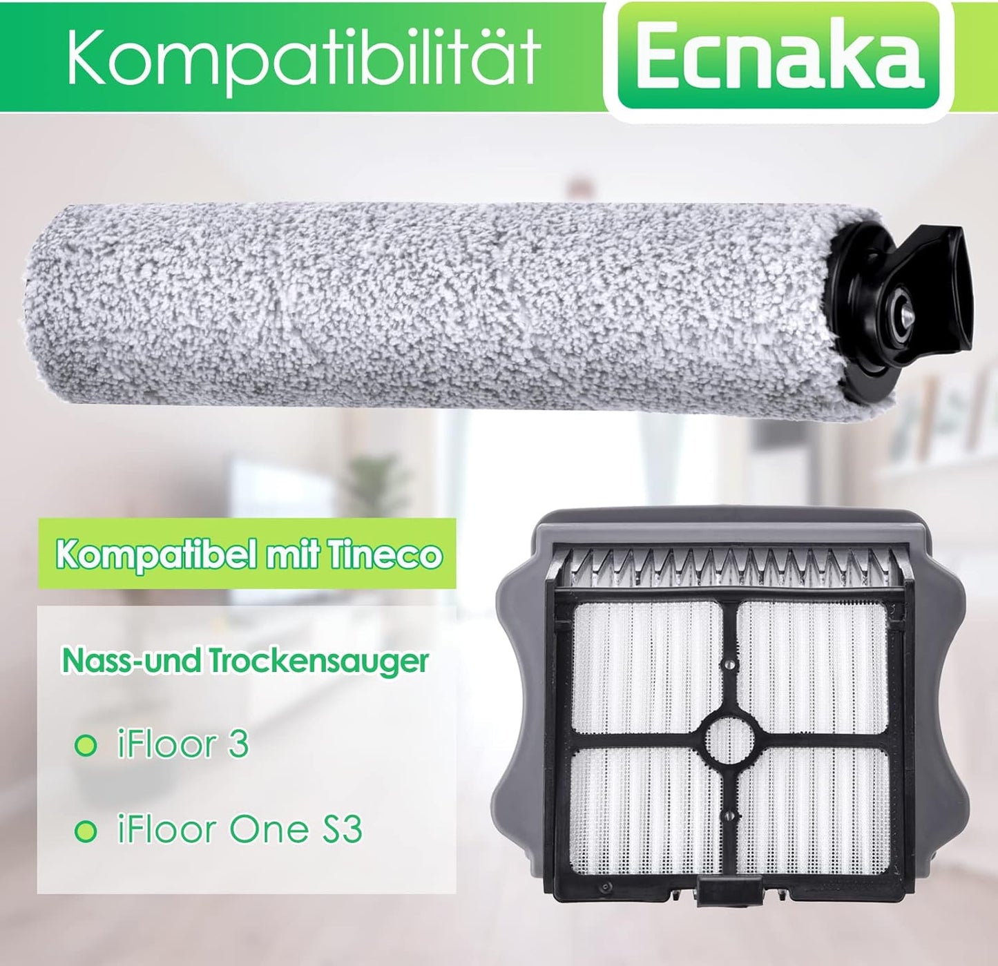 7-teiliges Zubehörset für Tineco iFloor3/Floor One S3, S3
