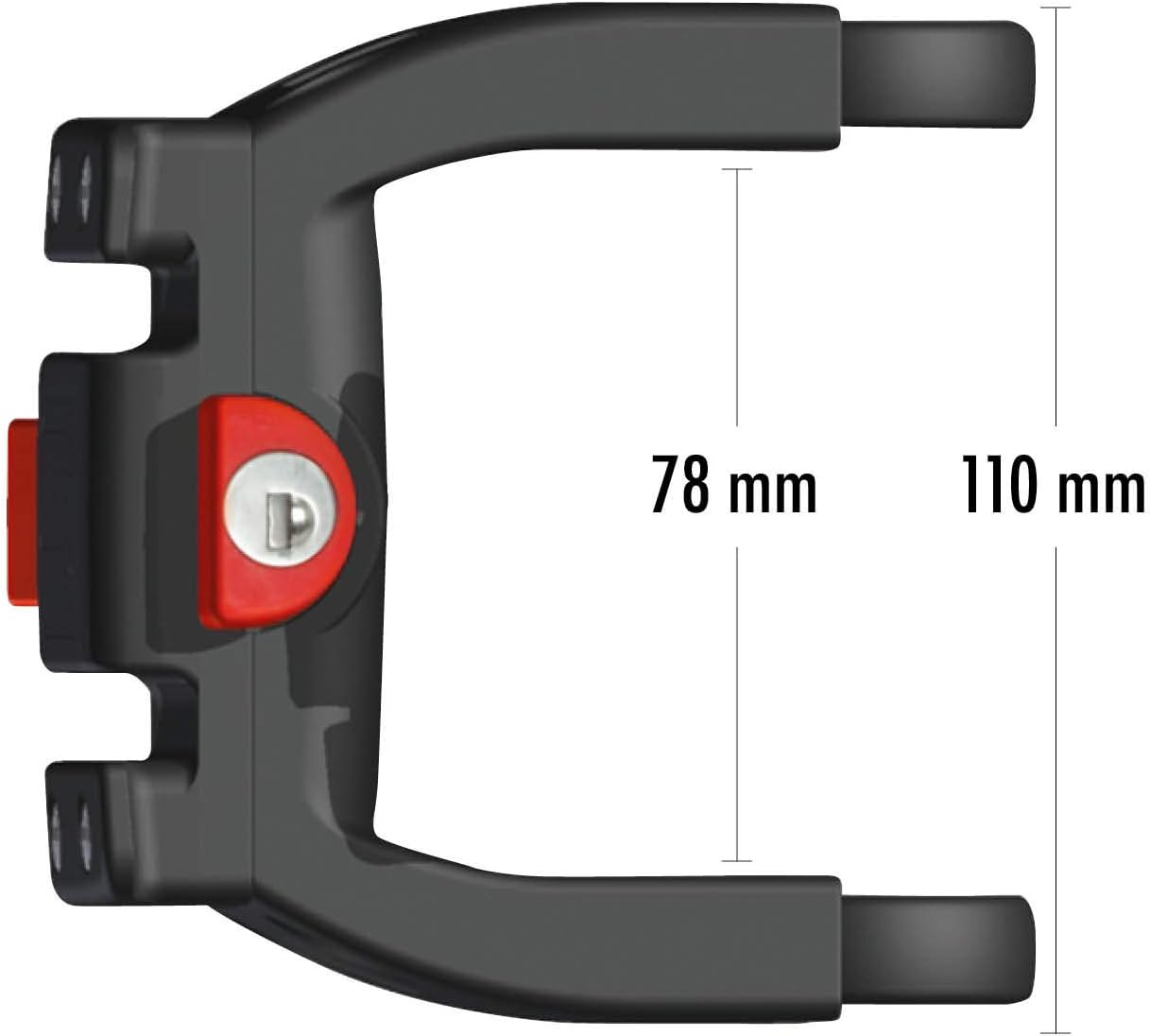 Lenkeradapter E mit Schloss für E-Bikes
