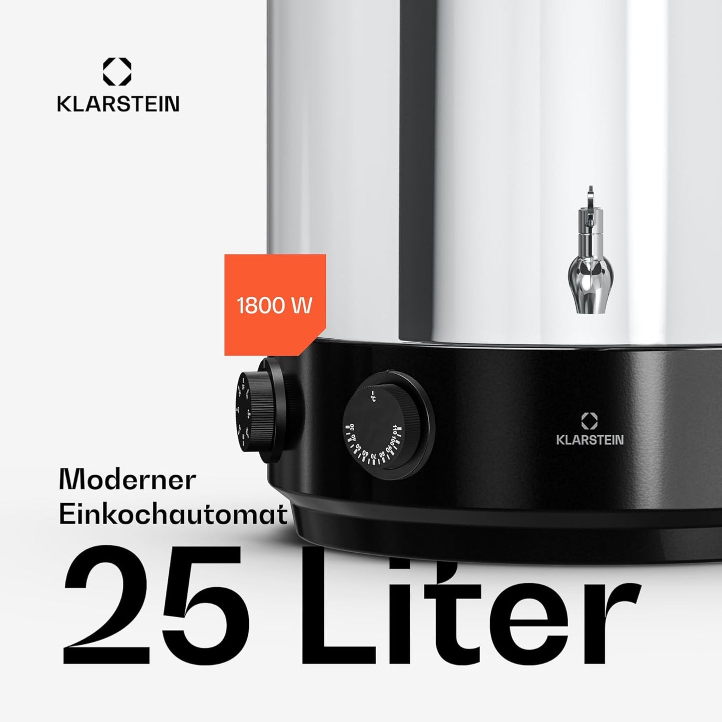Einkochautomat & Glühweinkocher, 25 L, Mechanisch
