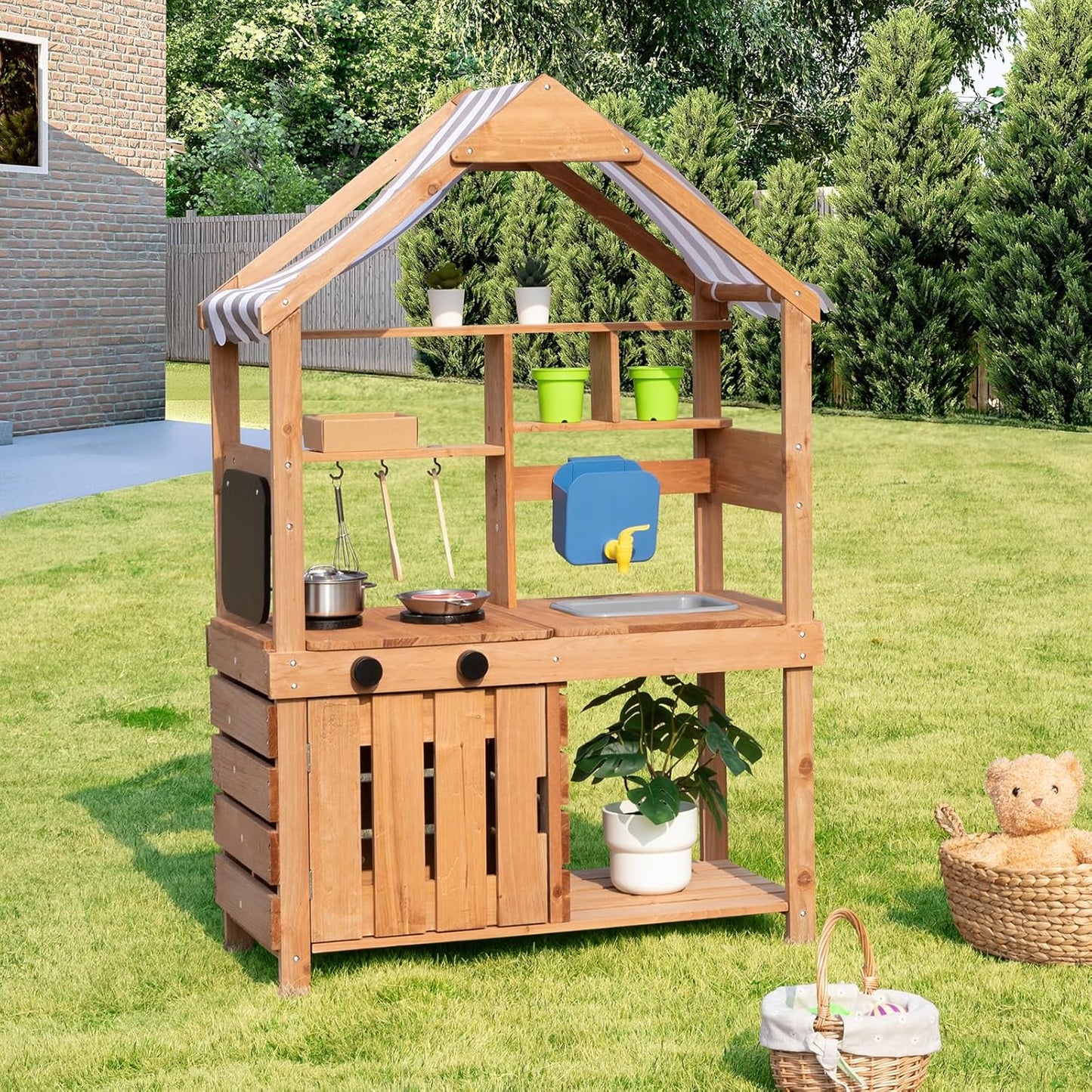 Outdoor Matschküche für Kinder, Matschküche Kinder Outdoor