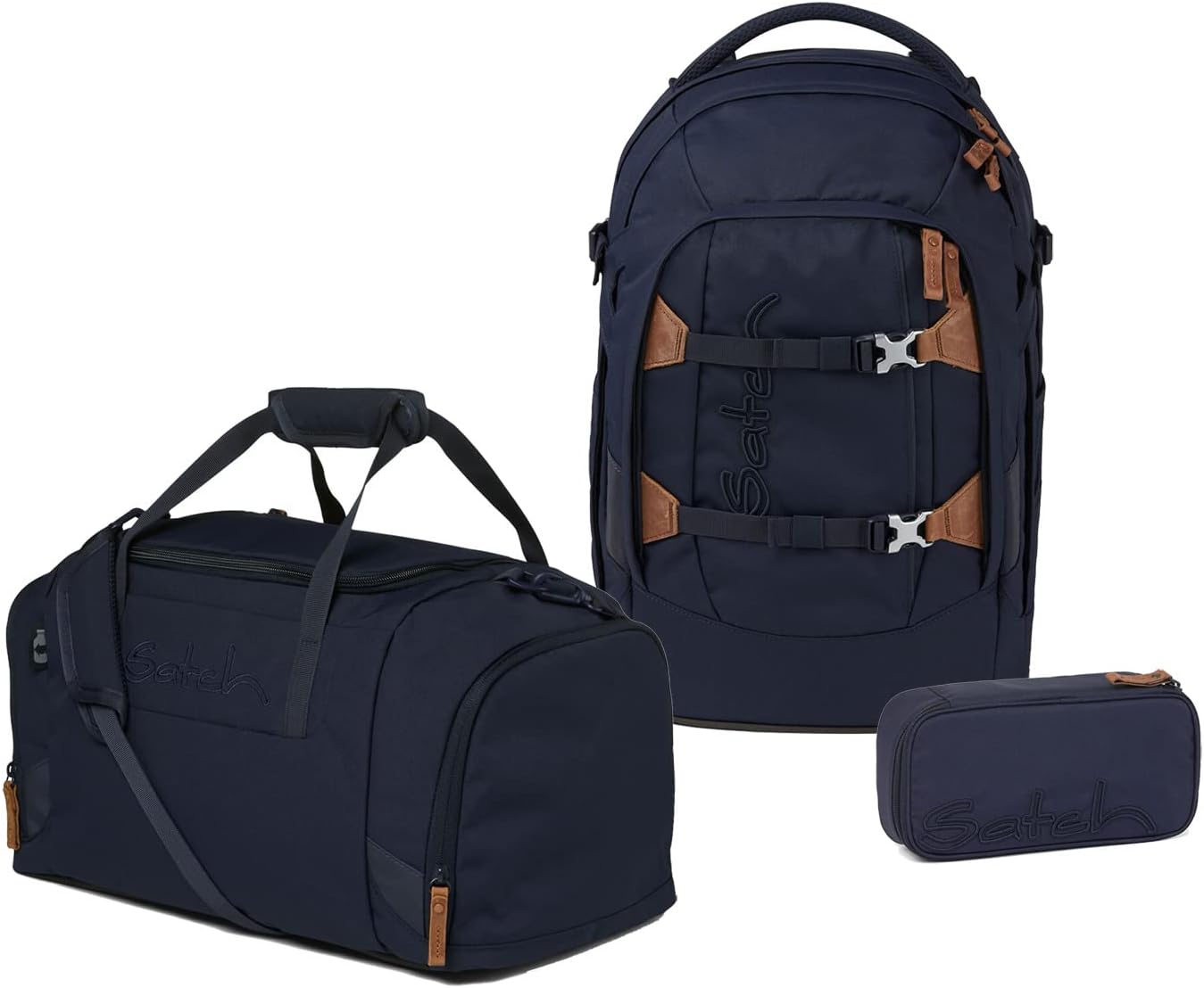 Schulrucksack-Set mit Sporttasche, Nordic Blue Skandi Ed.