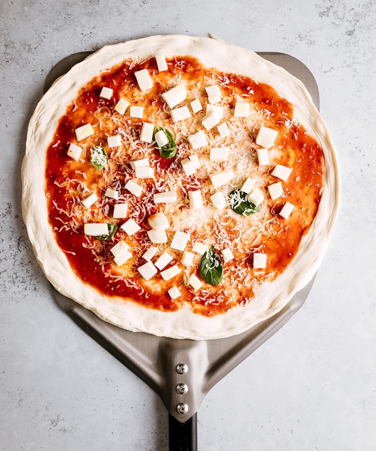 Pizzaschaufel, 30 x 66 cm Aluminium Harteloxal