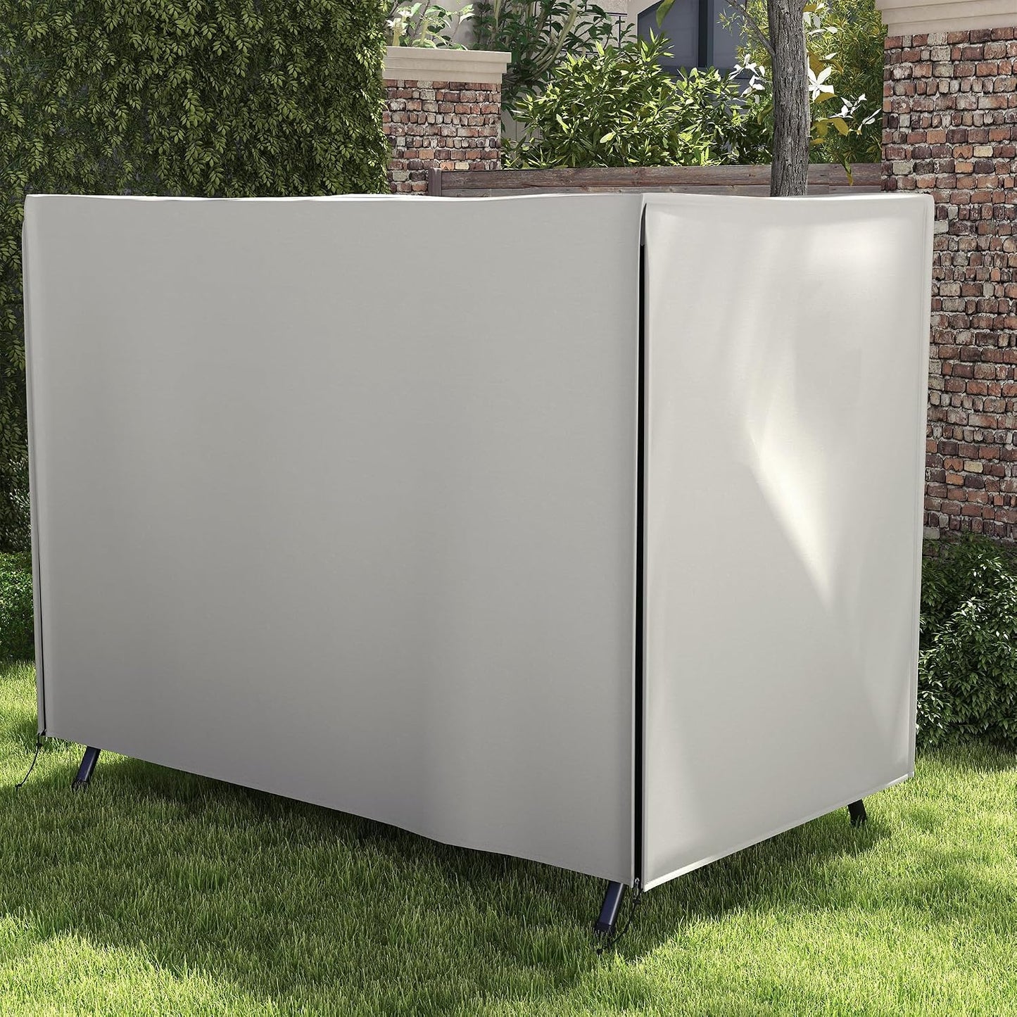 Abdeckung für Hollywoodschaukel, 205L x 124B x 164H cm Grau