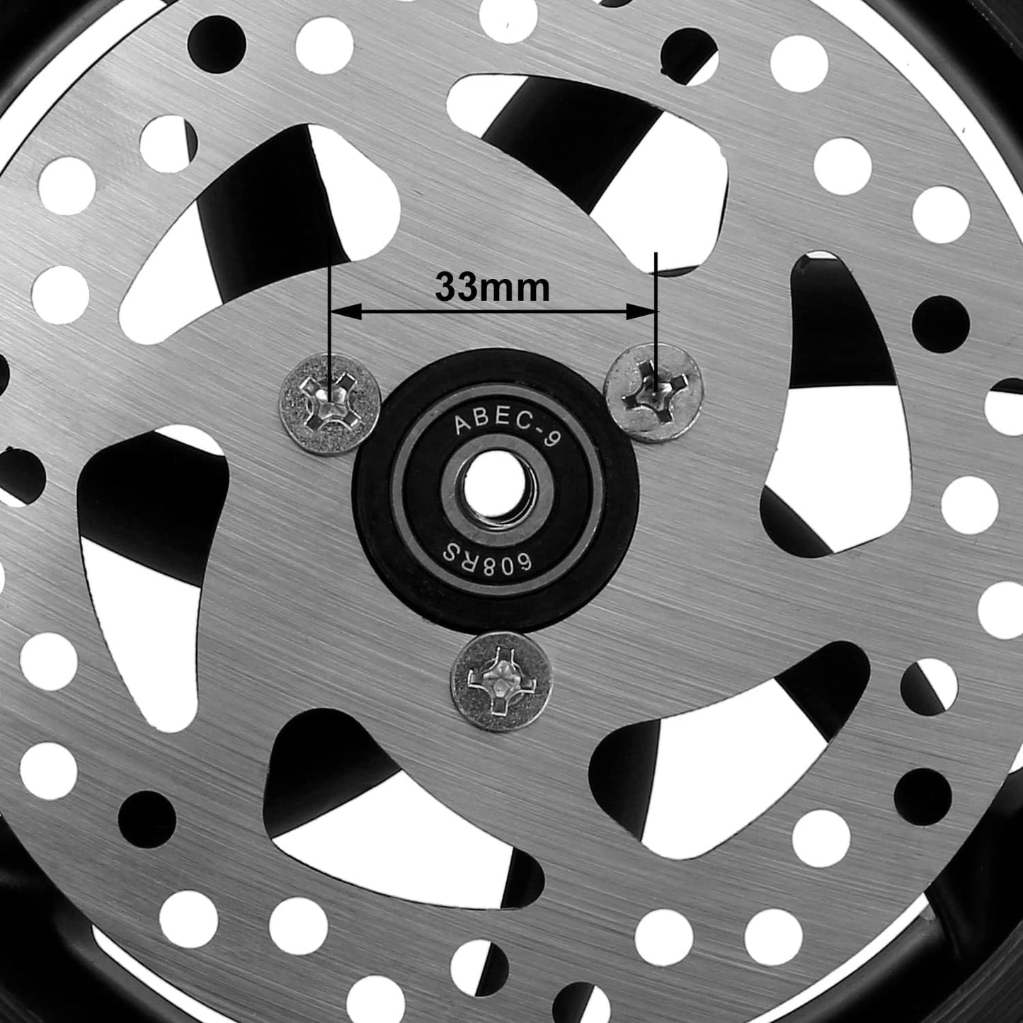 2-teiliges Kickscooter Rollen-Set Big Wheel