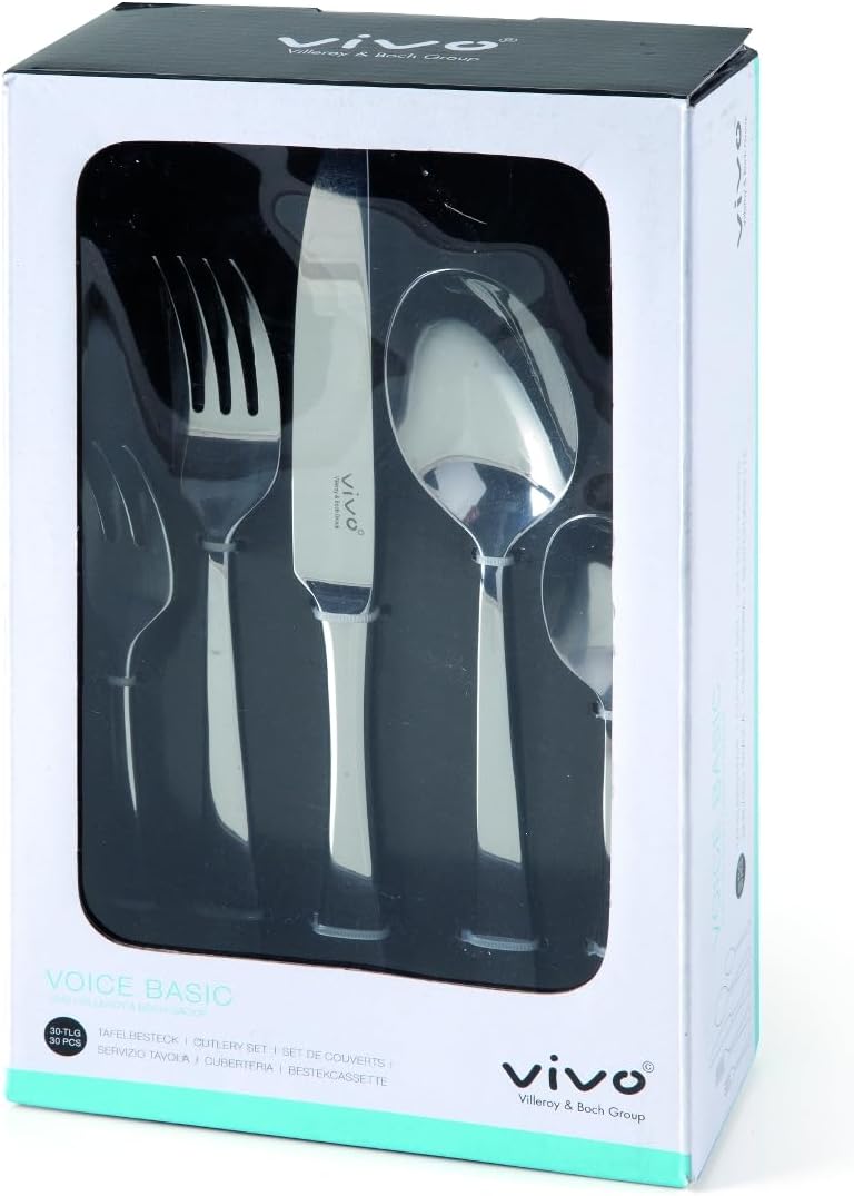Voice Basic Tafelbesteck-Set, Tafelbesteck 30tlg