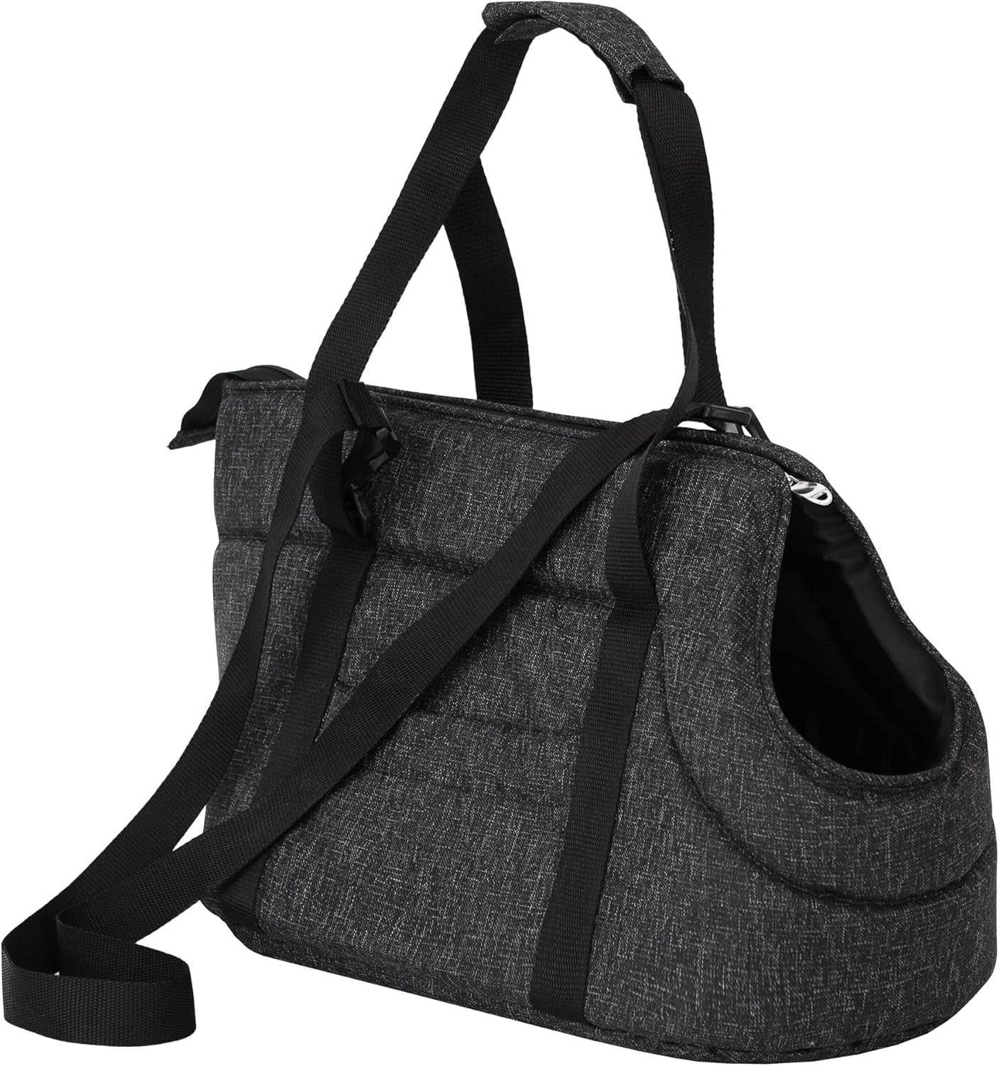Reisetasche für Haustiere, XL: 30 x 50 x 32 cm / Schwarz