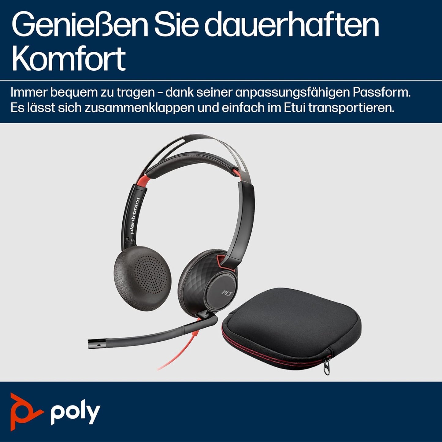 Blackwire 5220 Headset, Version 2024 (USB-C & USB-A)