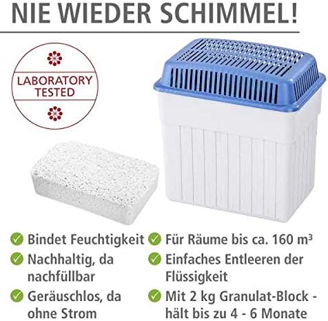Raumentfeuchter "Feuchtigkeitskiller", Feuchtigkeitskiller 2 KG Weiss
